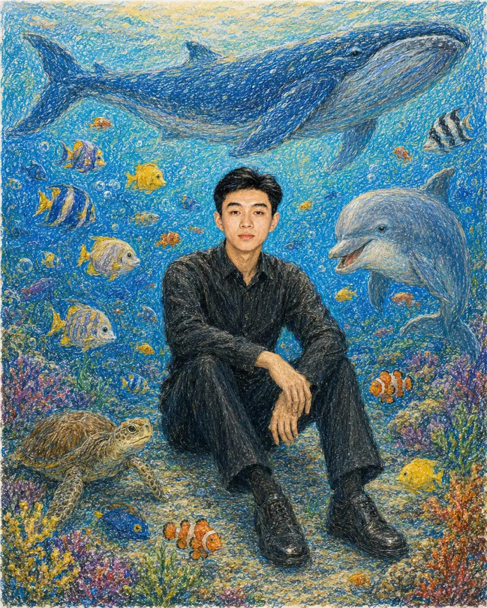 An underwater daydream